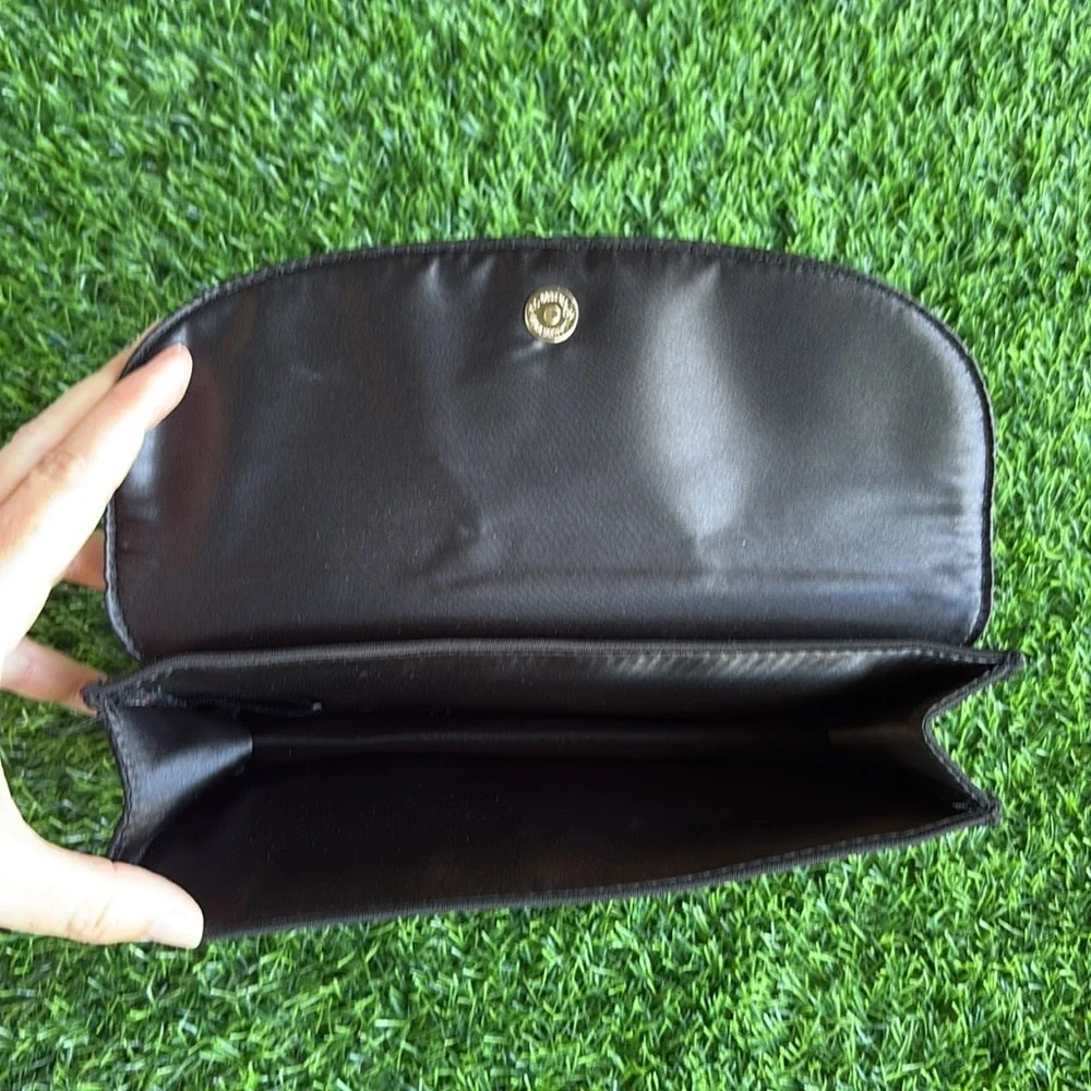 GIORGIO ARMANI Beauty Luxury Black Makeup Travel Cosmetic Bag